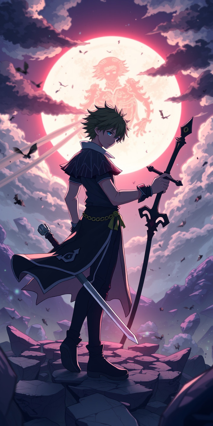 Black clover 4k 5 Phone Wallpaper