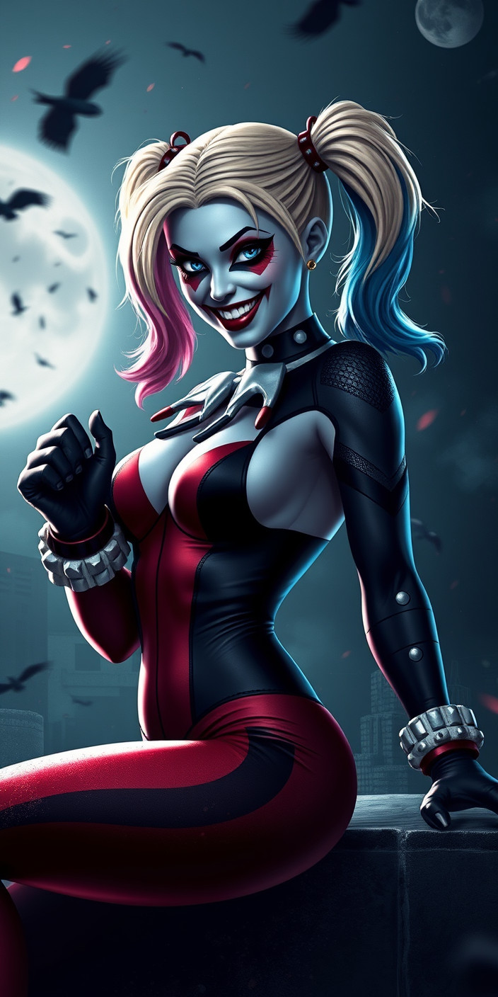 Harley quinn 7 Phone Wallpaper