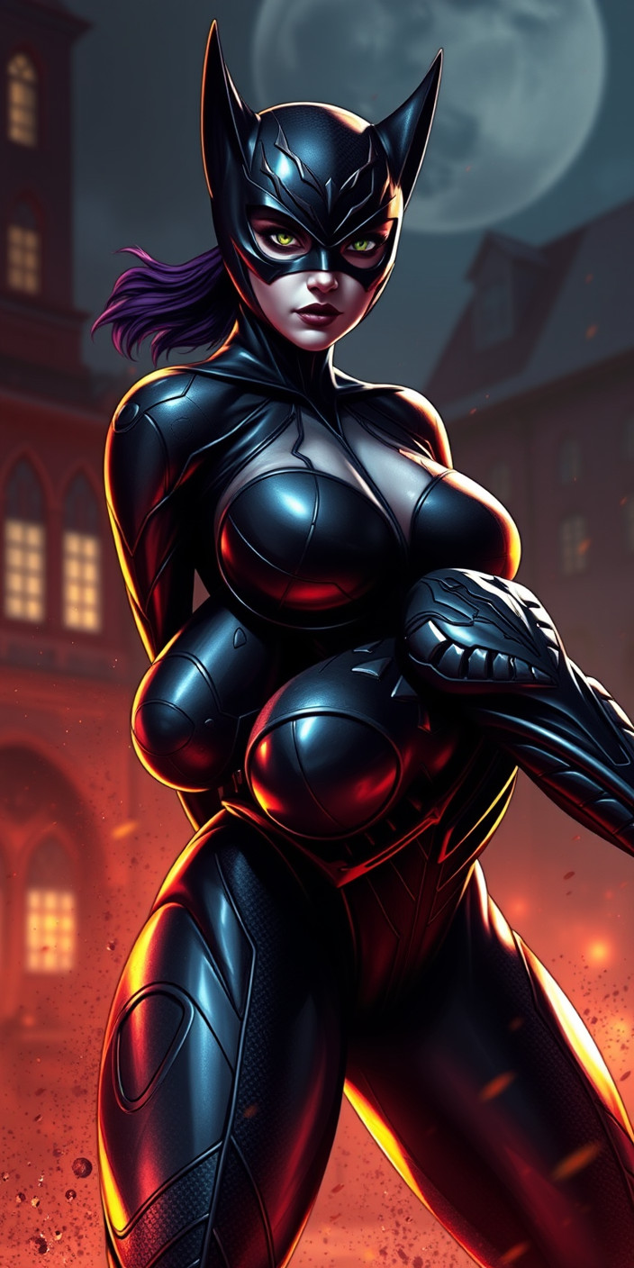 Catwoman 10 Phone Wallpaper
