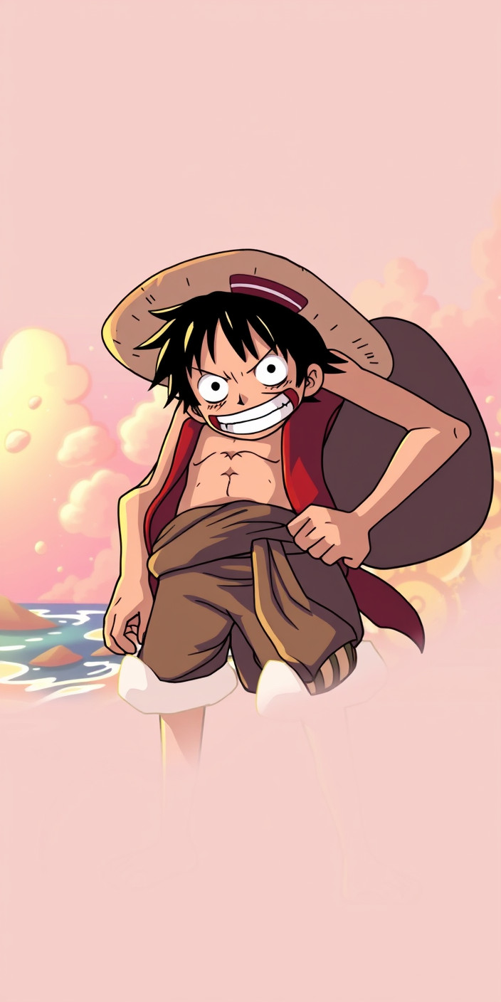 Luffy wano 1 Phone Wallpaper