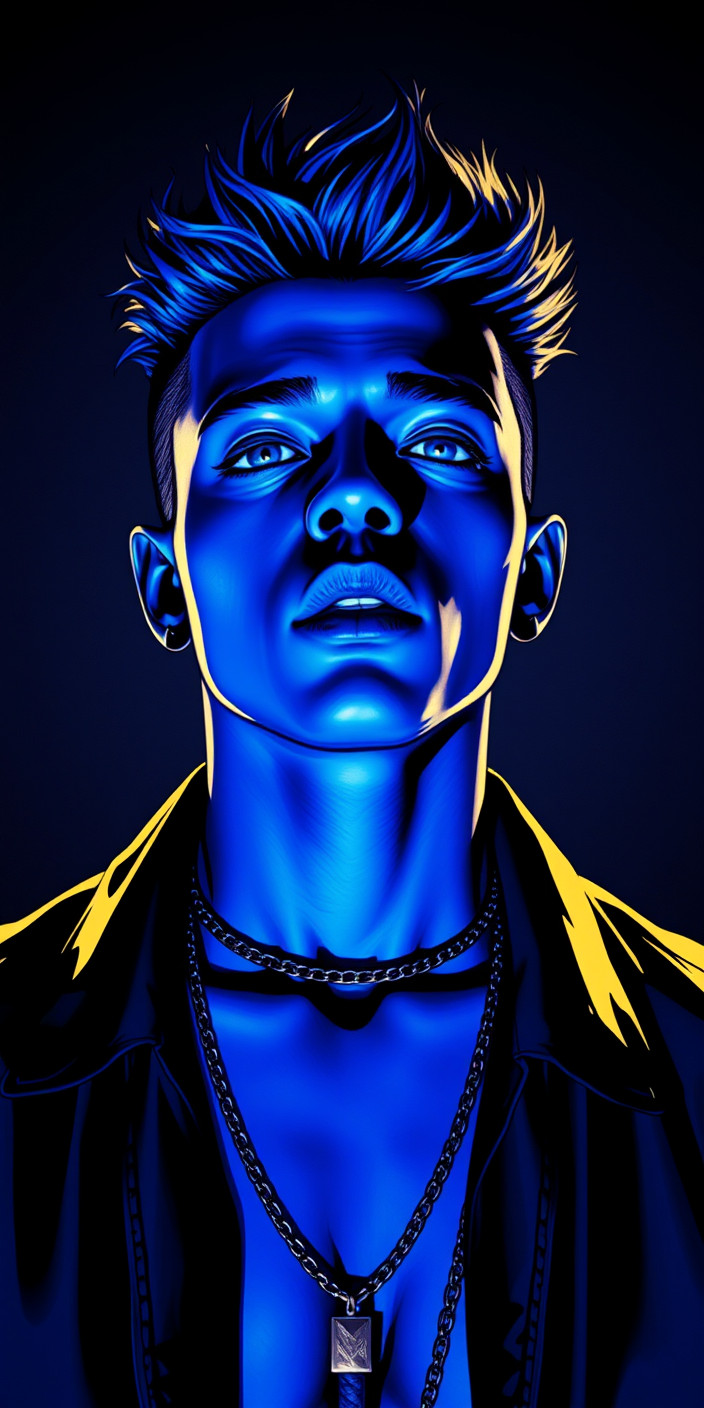 Blueface 10 Phone Wallpaper