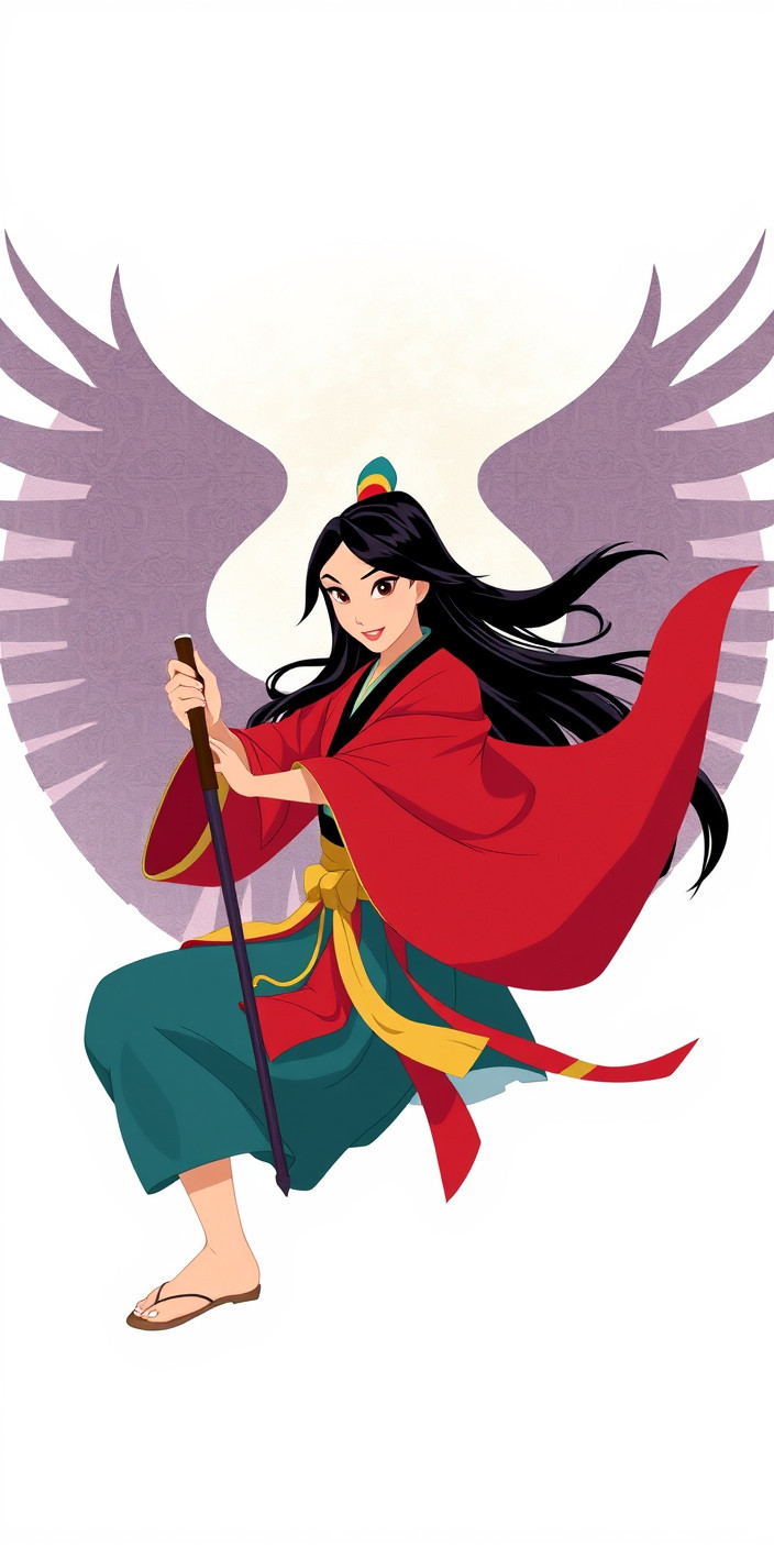 Mulan 4 Phone Wallpaper