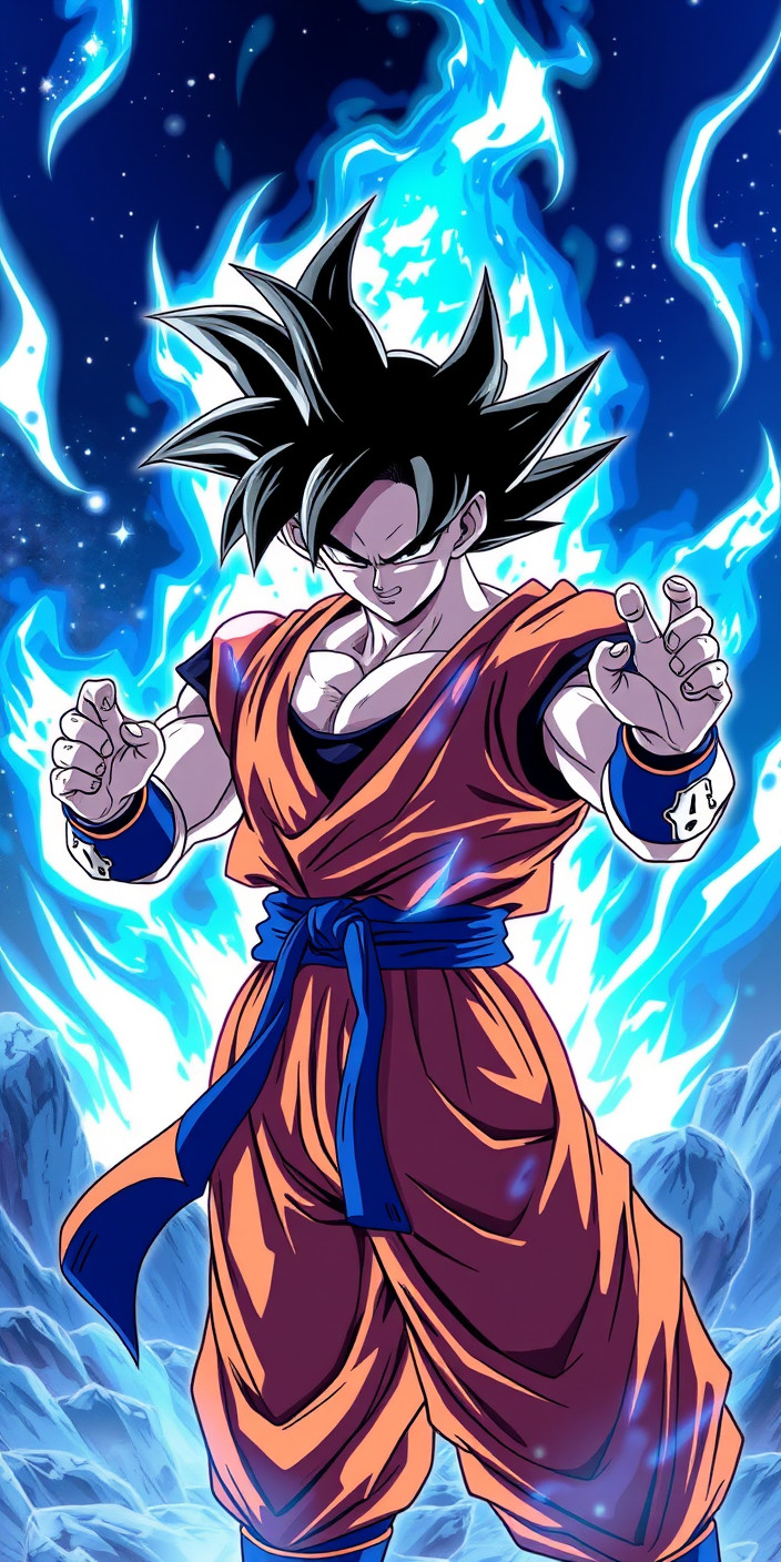Ultra instinct goku 11 Phone Wallpaper