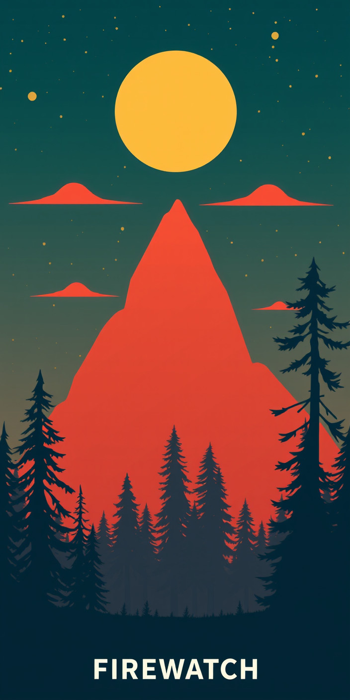 Firewatch 6 Phone Wallpaper