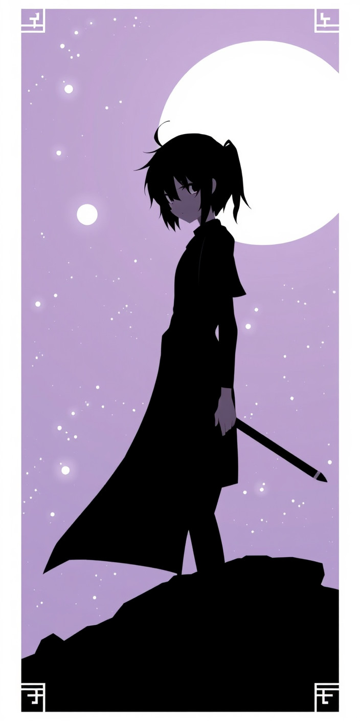 Minimalist anime 10 Phone Wallpaper