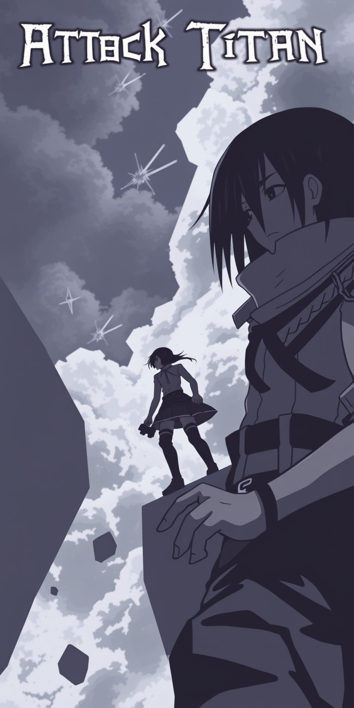 Attack on titan 3 Phone Wallpaper