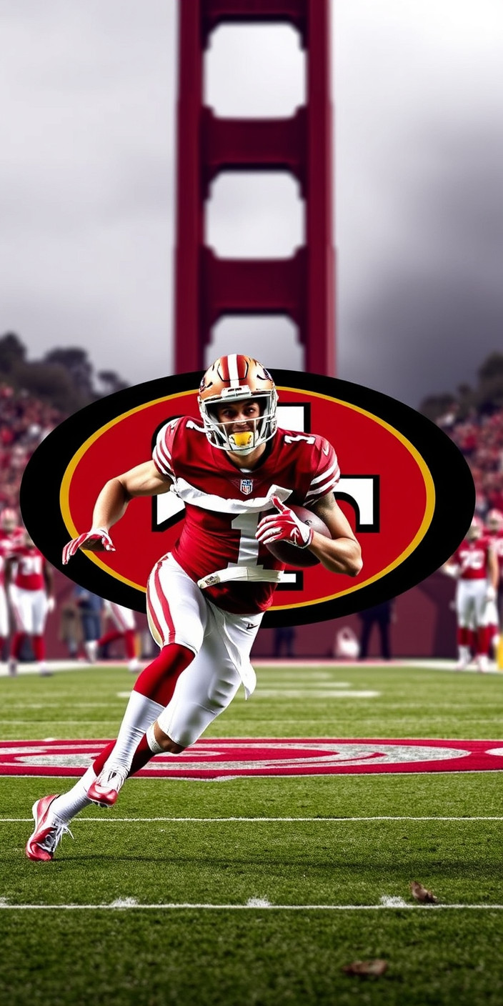 San francisco 49ers 10 Phone Wallpaper
