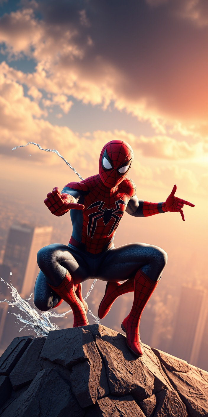 Spiderman 12 Phone Wallpaper