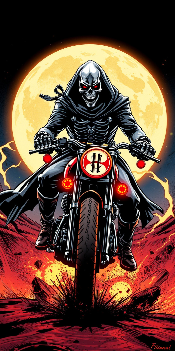 Ghost rider 13 Phone Wallpaper