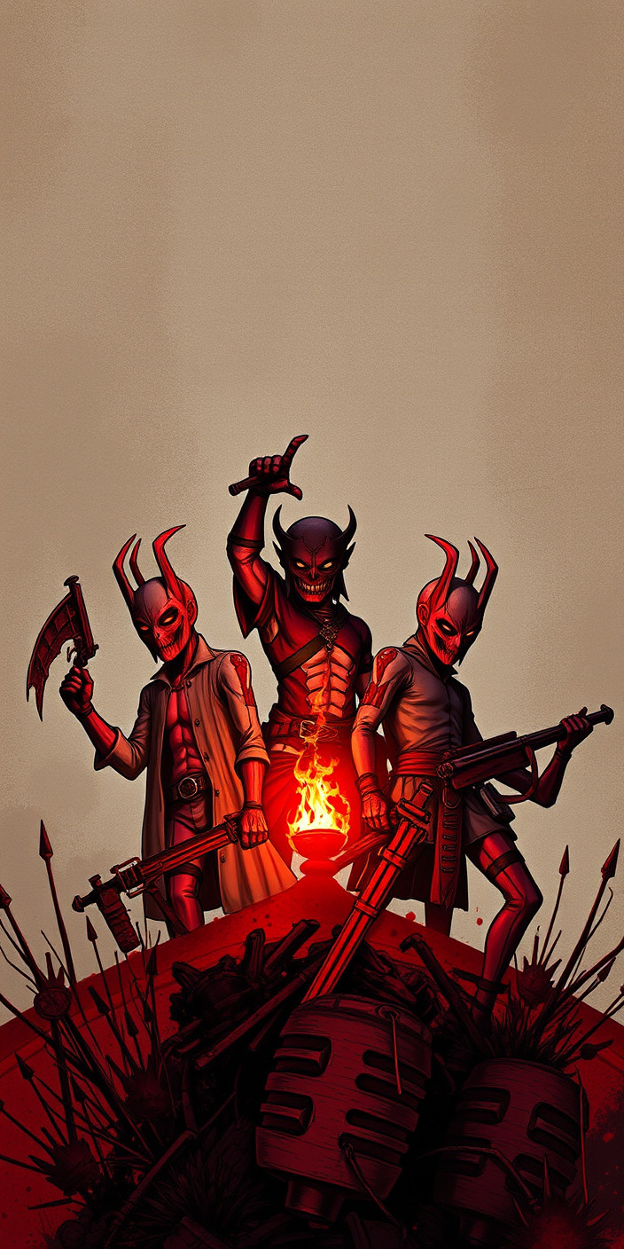 Blood gang 7 Phone Wallpaper