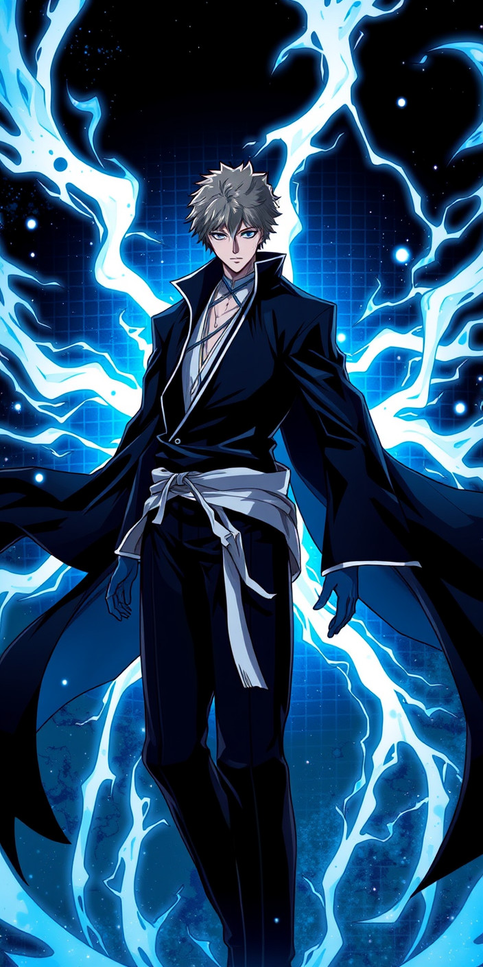 Bleach aizen 7 Phone Wallpaper