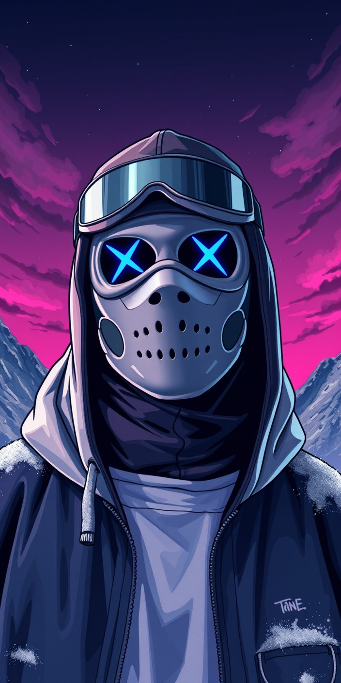 Ski mask the slump god 8 Phone Wallpaper