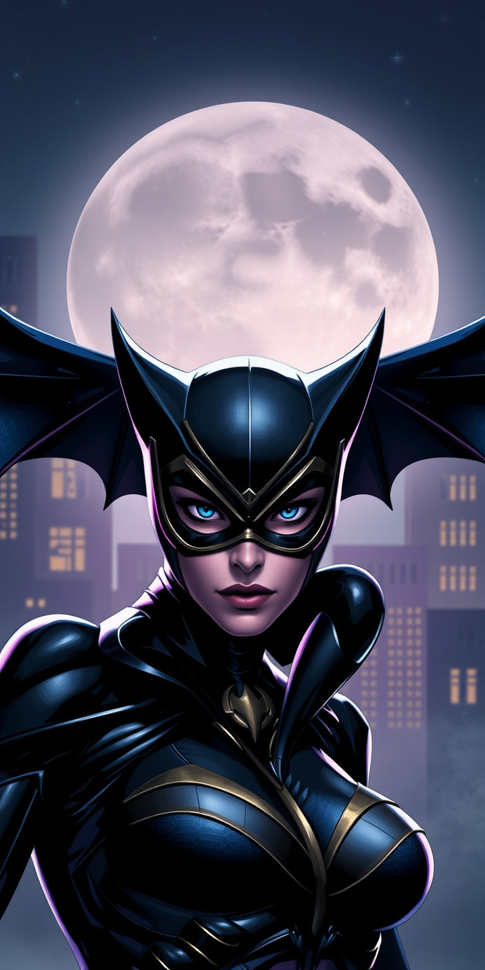 Catwoman 9 Phone Wallpaper