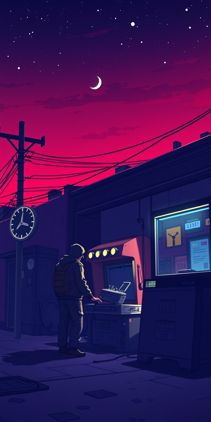 Lofi hip hop 1 Phone Wallpaper