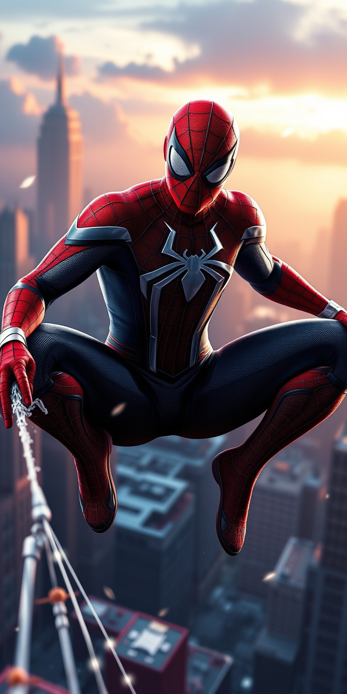 Spiderman ps4 9 Phone Wallpaper