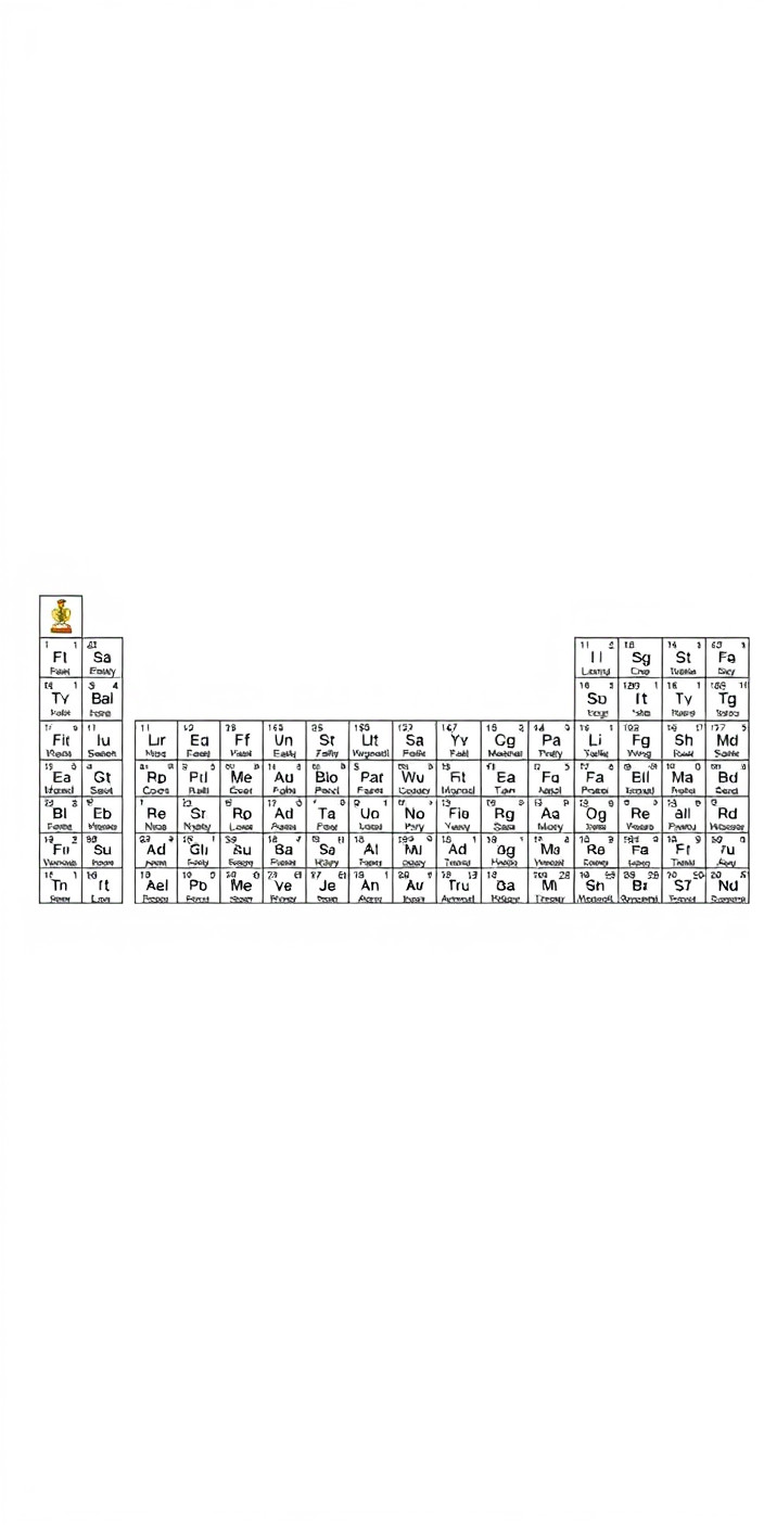 Periodic table 1 Phone Wallpaper