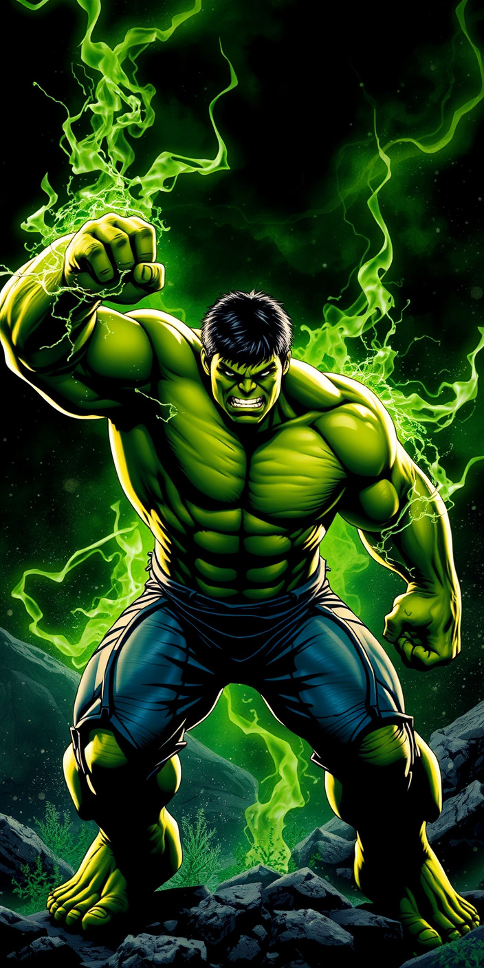 Incredible hulk 11 Phone Wallpaper