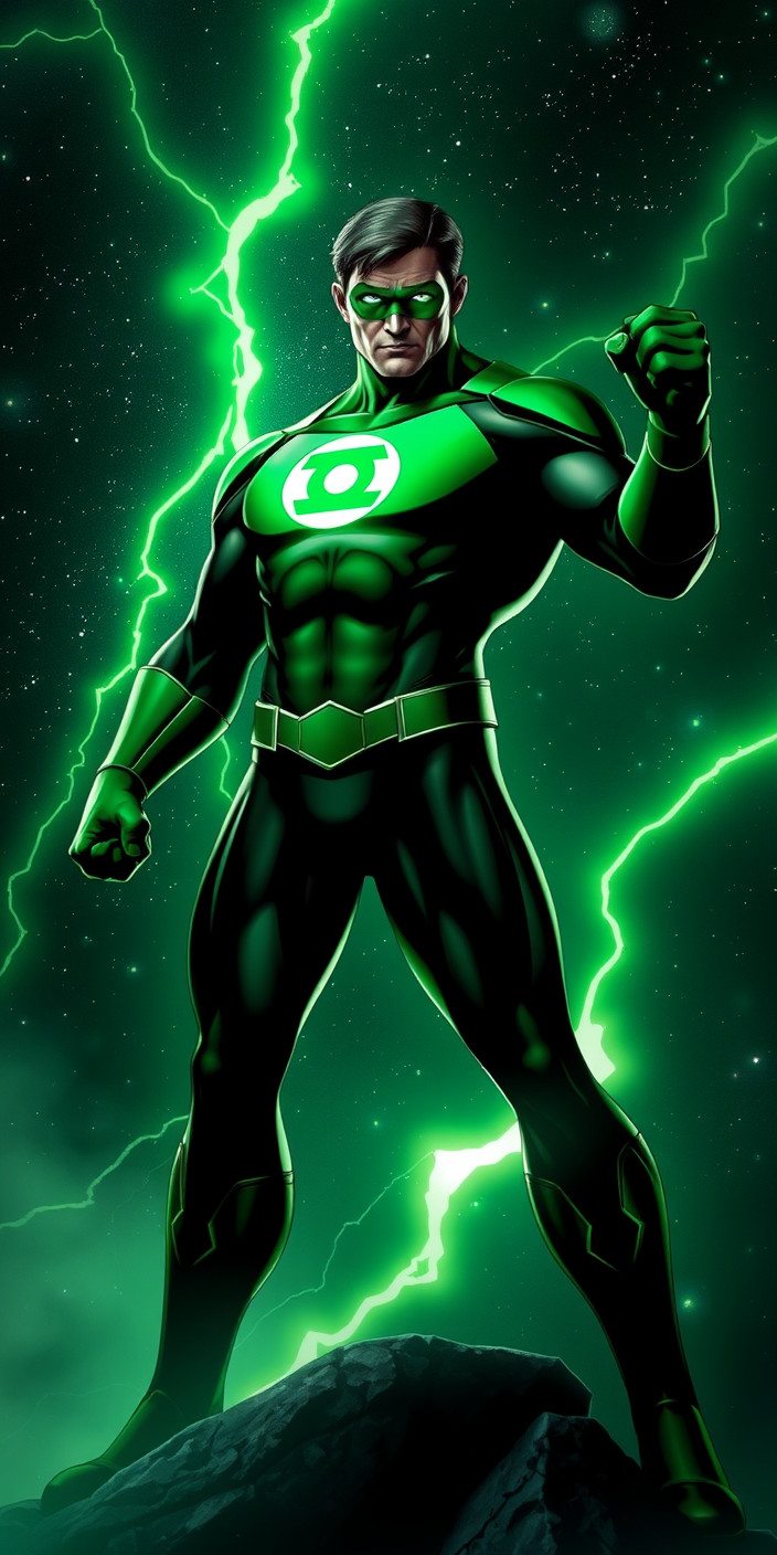 Green lantern 9 Phone Wallpaper