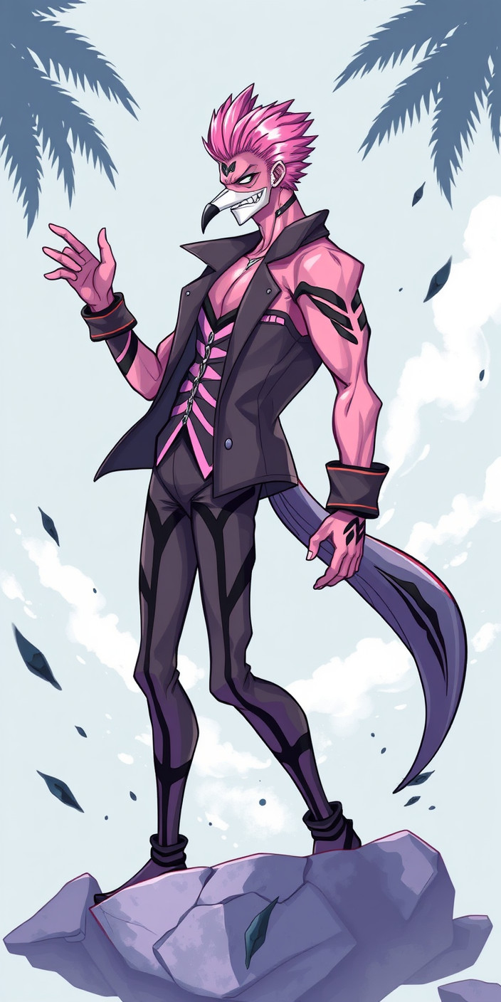 Doflamingo 9 Phone Wallpaper