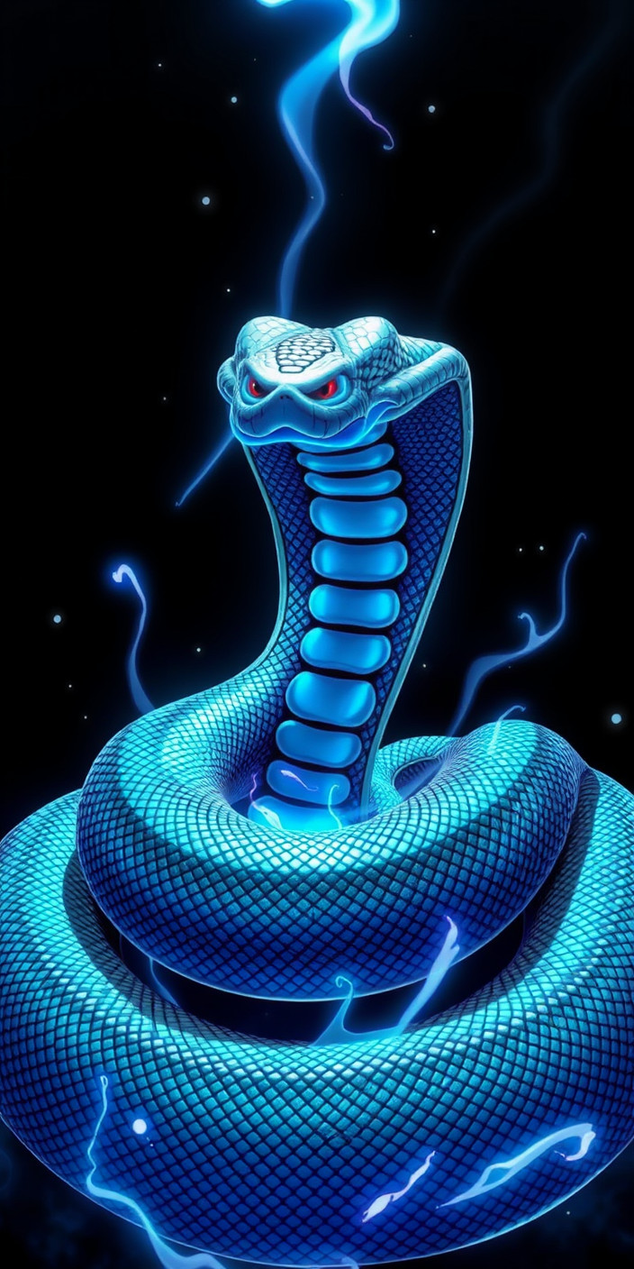 Snake 8 Phone Wallpaper