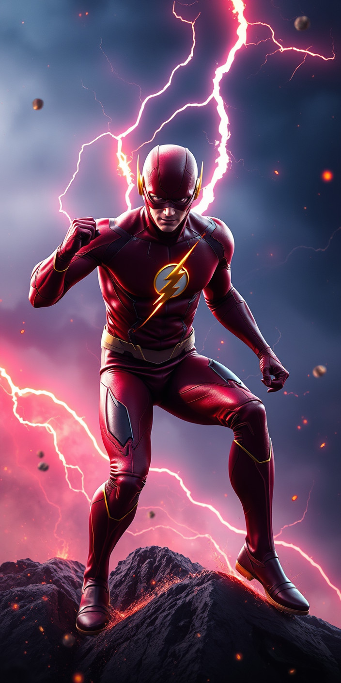 The flash the flash 3 Phone Wallpaper