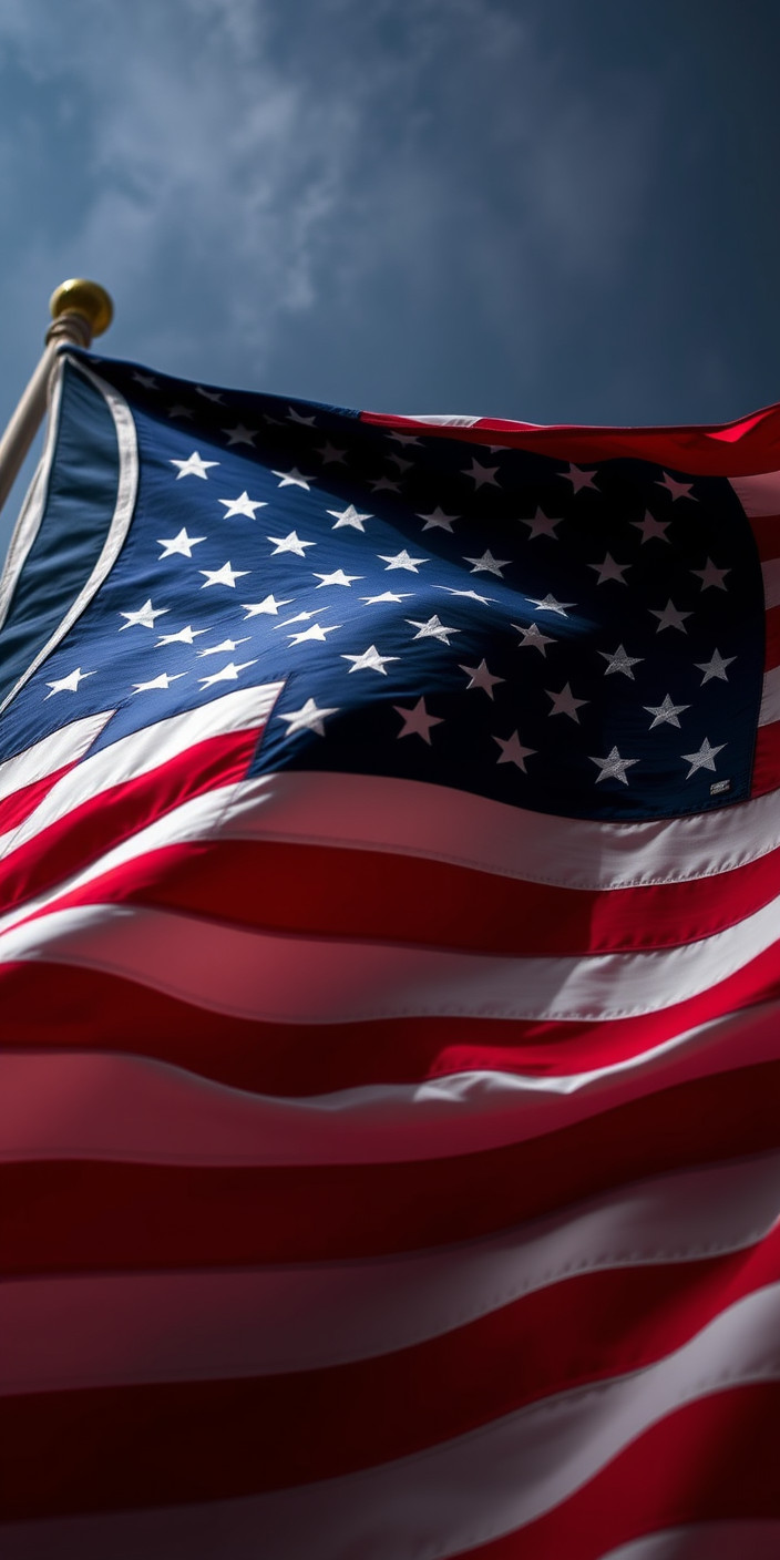 American flag 6 Phone Wallpaper