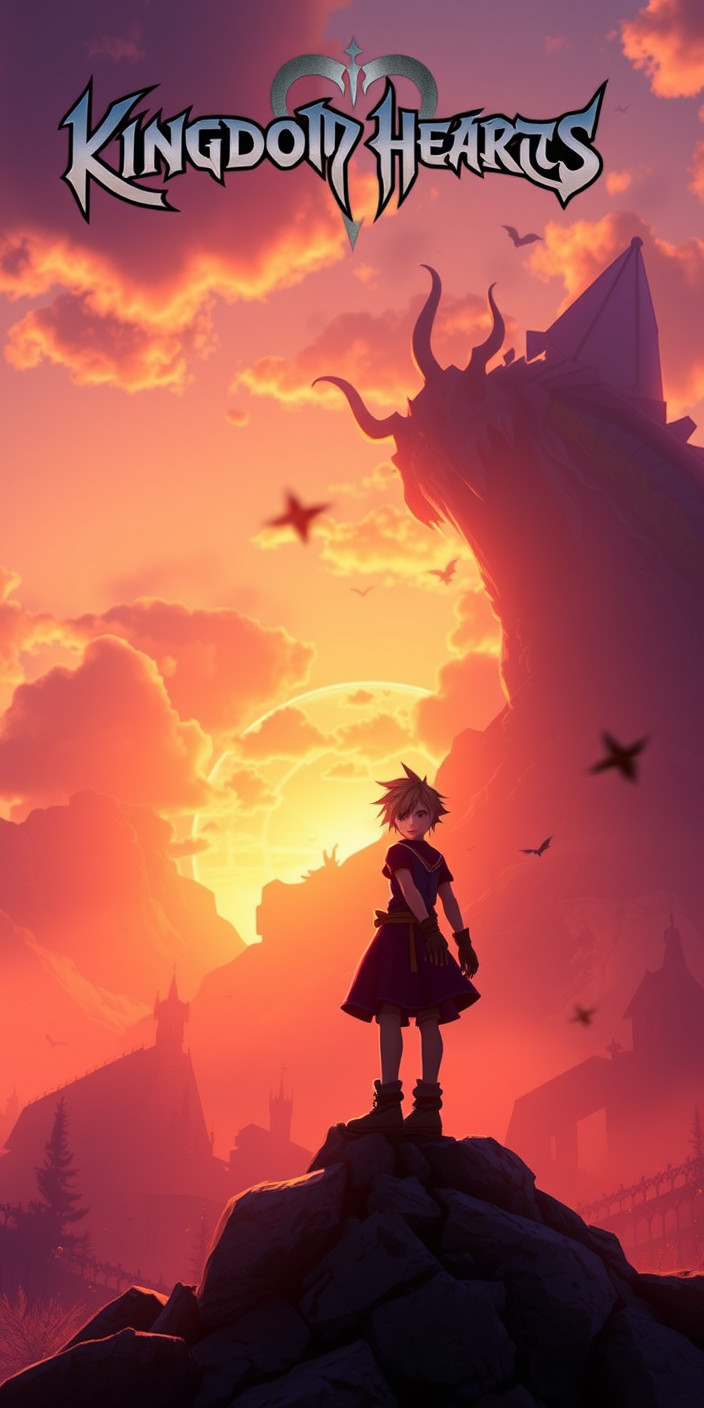 Kingdom hearts 2 11 Phone Wallpaper