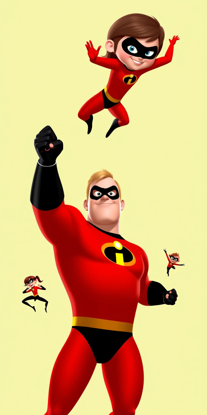 Incredibles 3 Phone Wallpaper