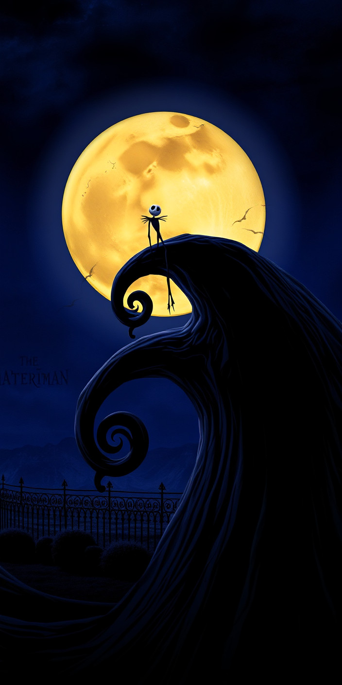 The nightmare before christmas 13 Phone Wallpaper
