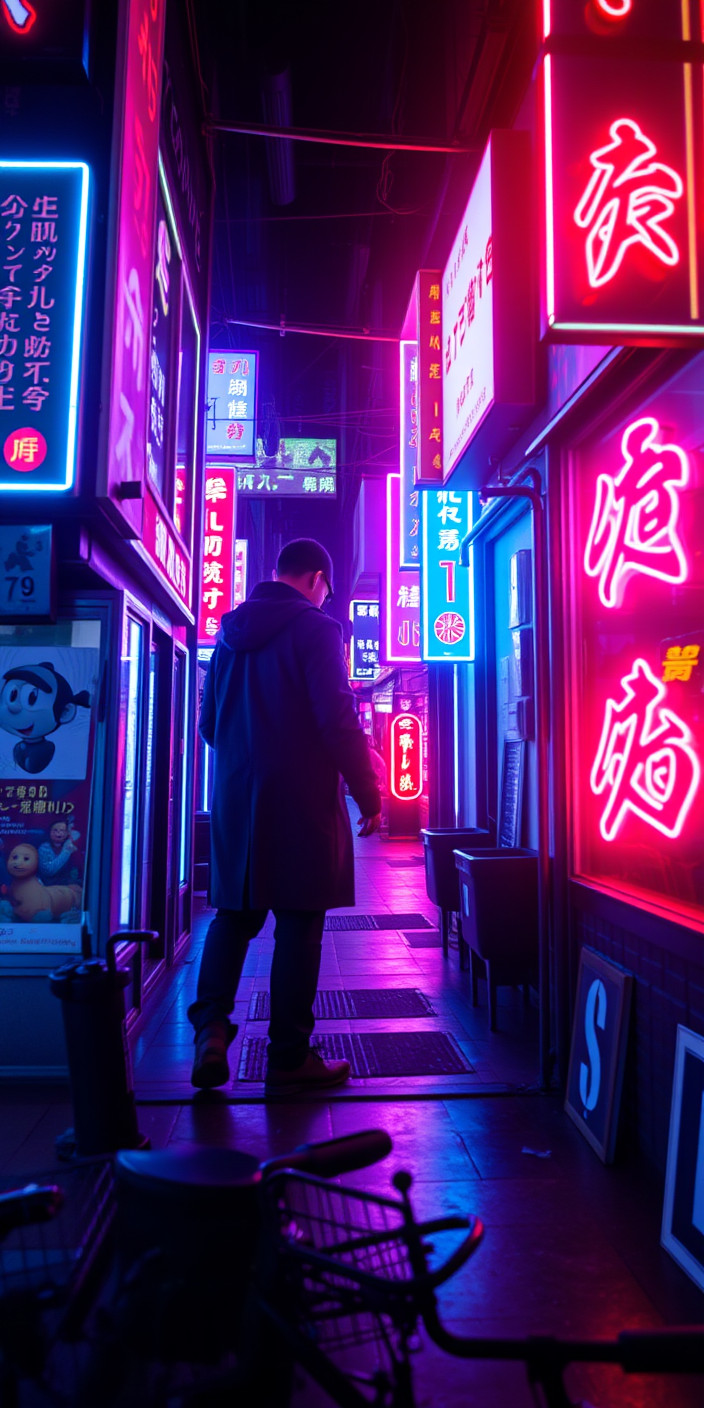 Neon  4k 7 Phone Wallpaper