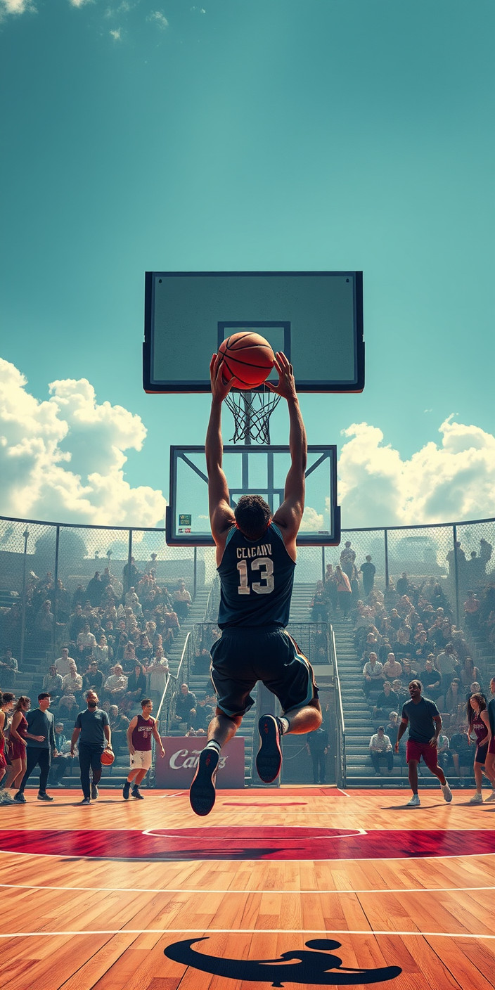 Basketball 6 Phone Wallpaper
