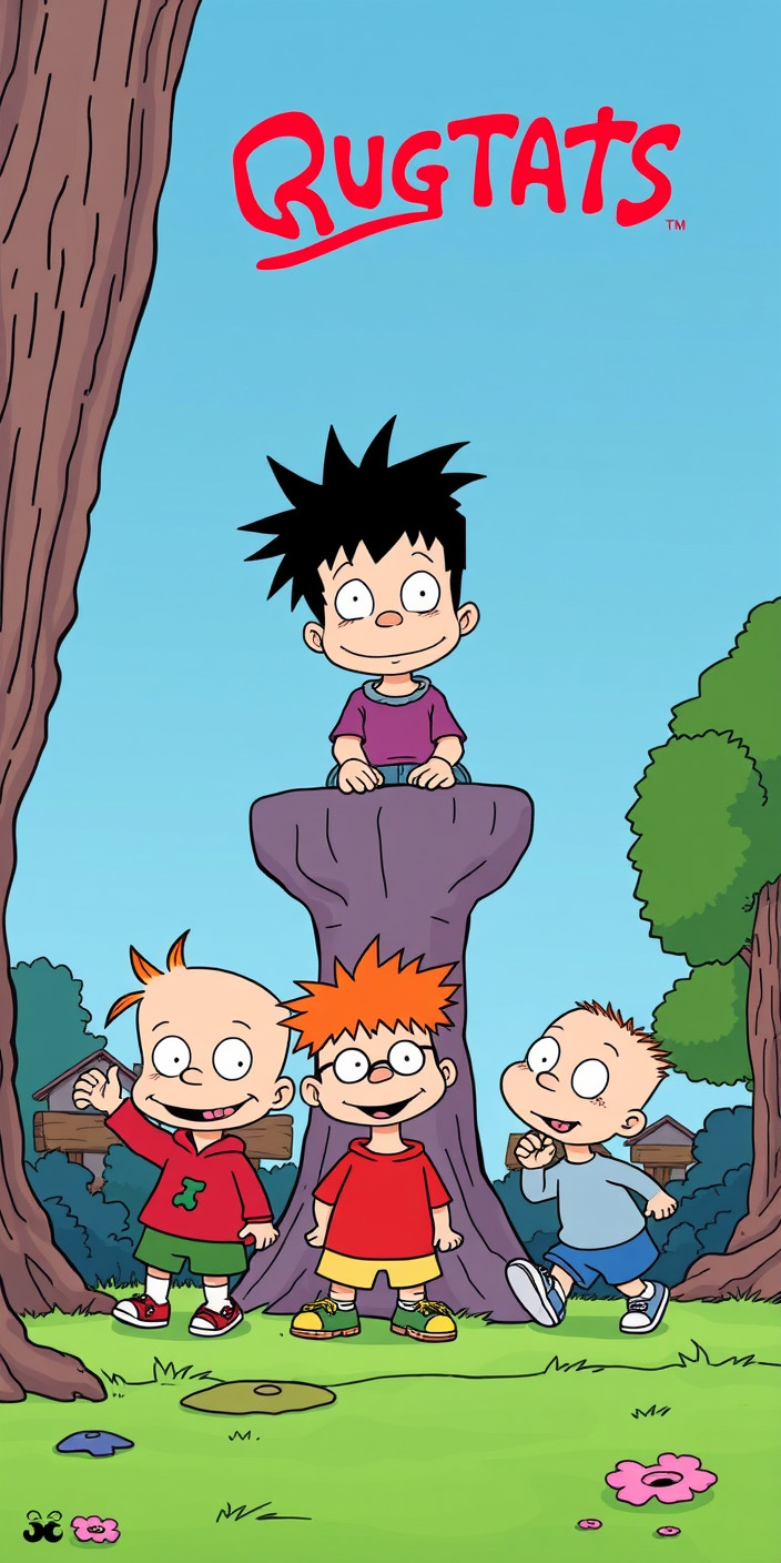 Rugrats 9 Phone Wallpaper