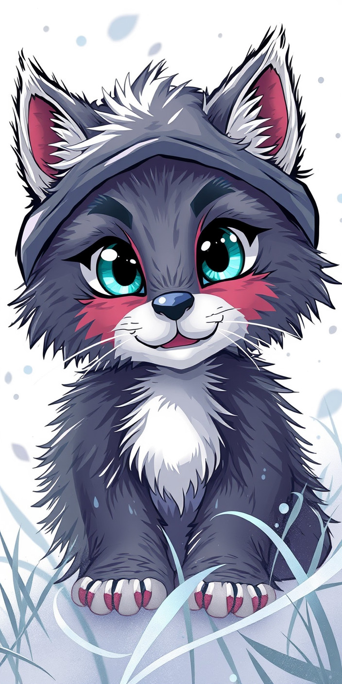 Furry 7 Phone Wallpaper