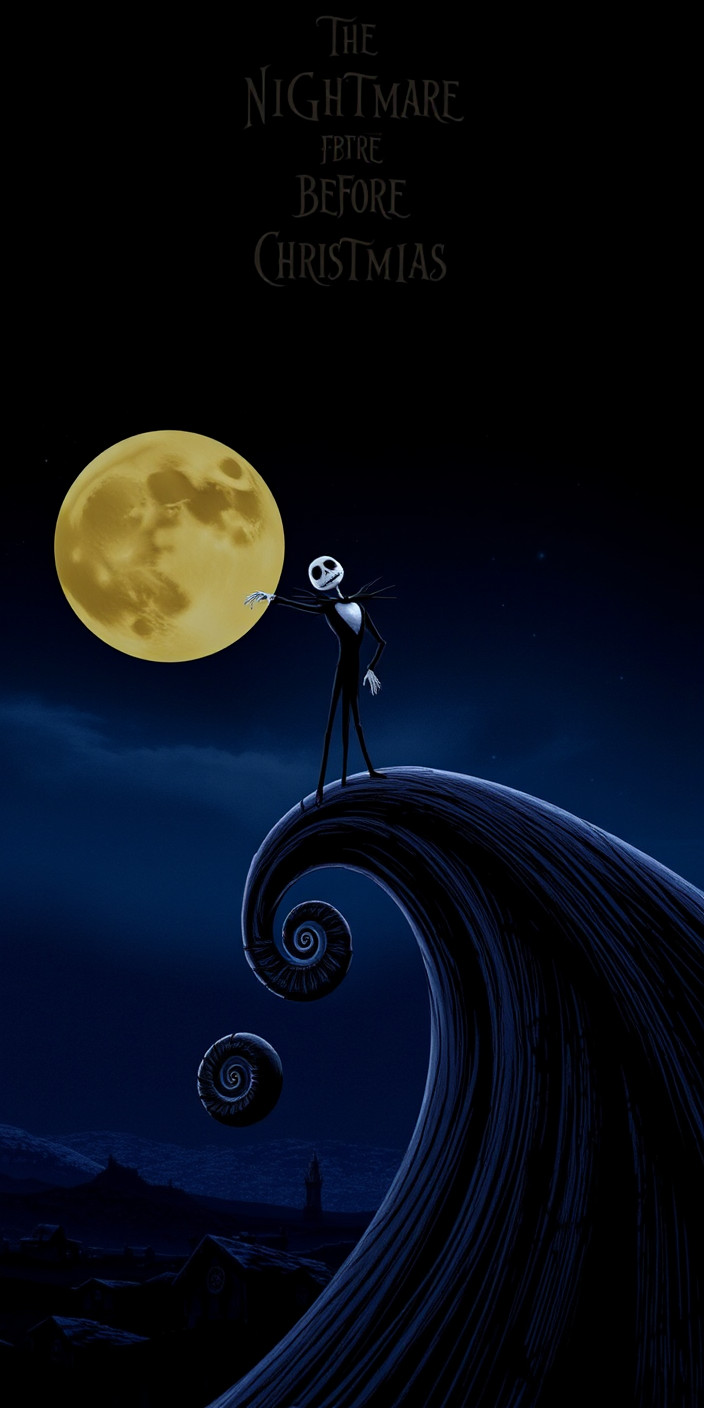 The nightmare before christmas 11 Phone Wallpaper
