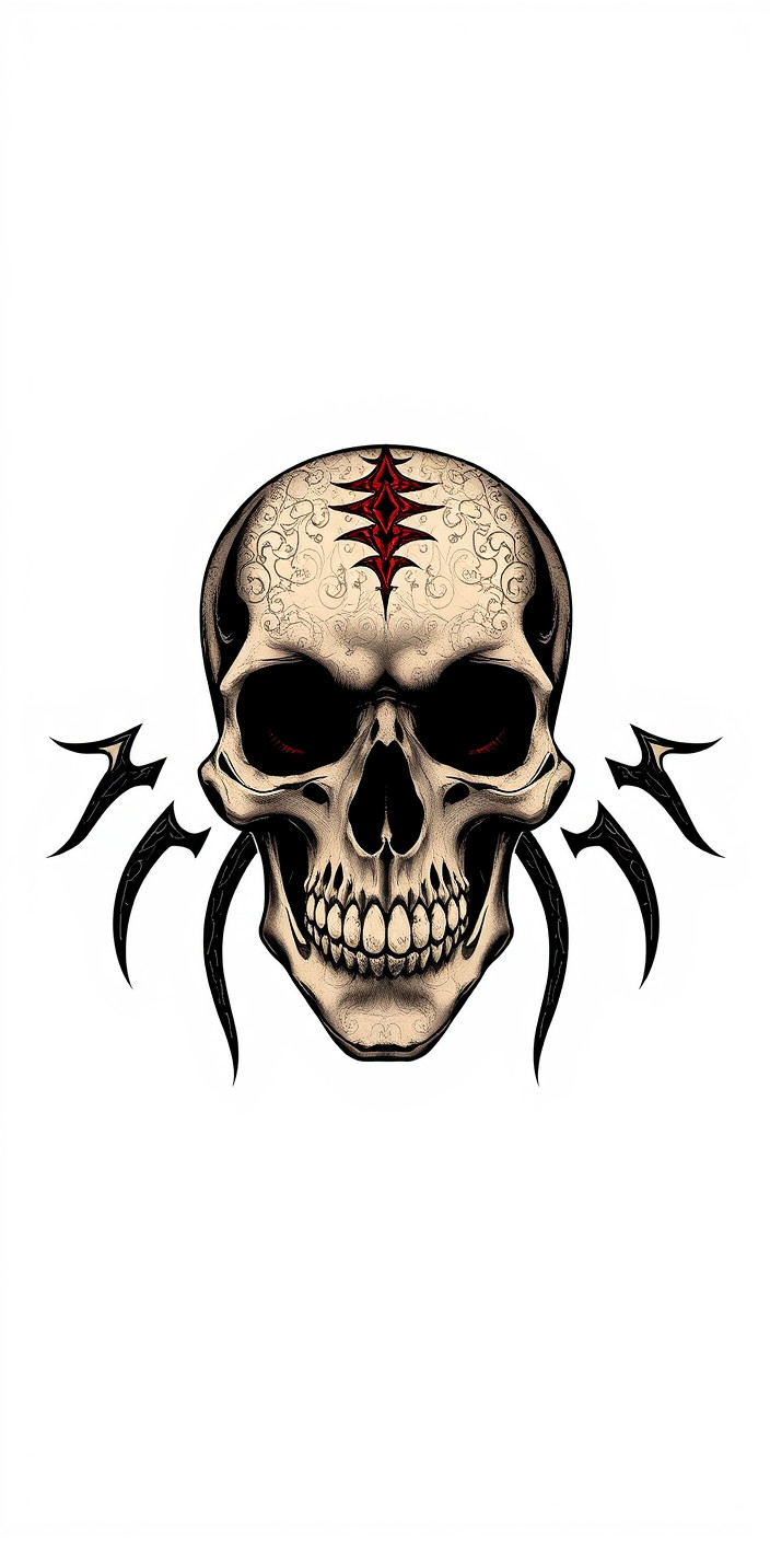 Skull 4 Phone Wallpaper