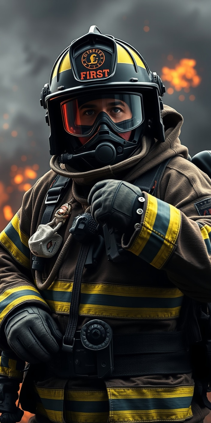 Firefighter 5 Phone Wallpaper