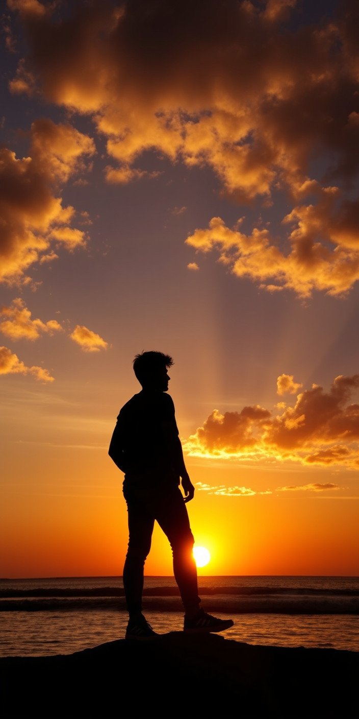 Sunset 6 Phone Wallpaper