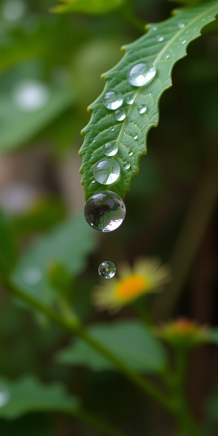 Water drop 3 Phone Wallpaper