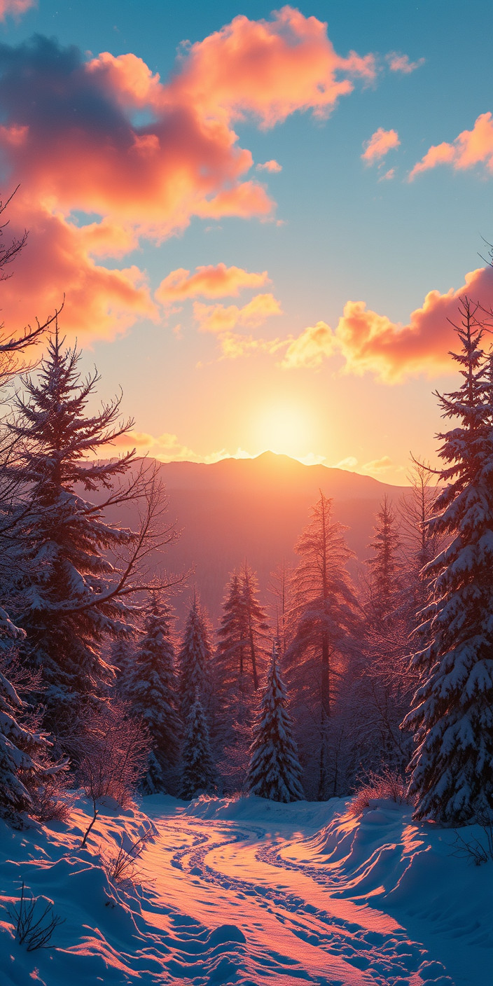 Winter solstice 4 Phone Wallpaper