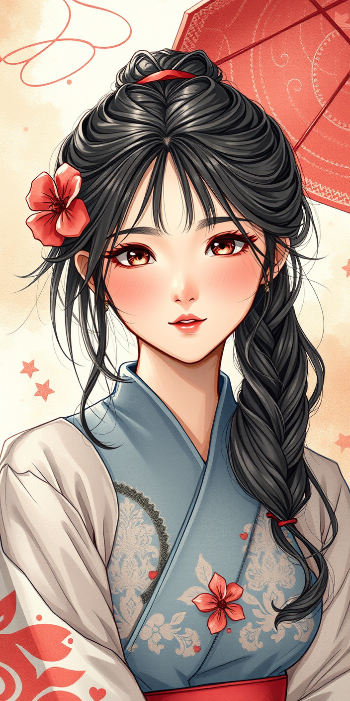 Beautiful girl 6 Phone Wallpaper