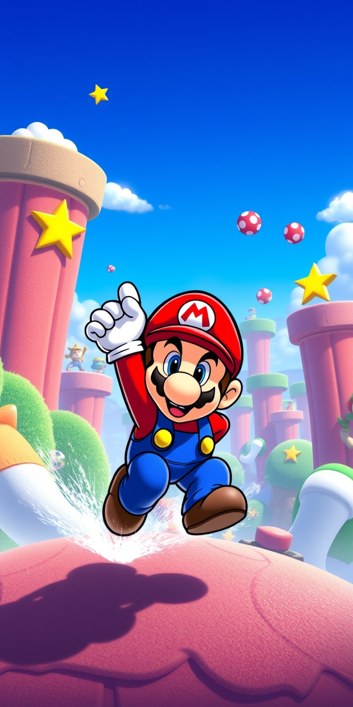 Super mario 11 Phone Wallpaper