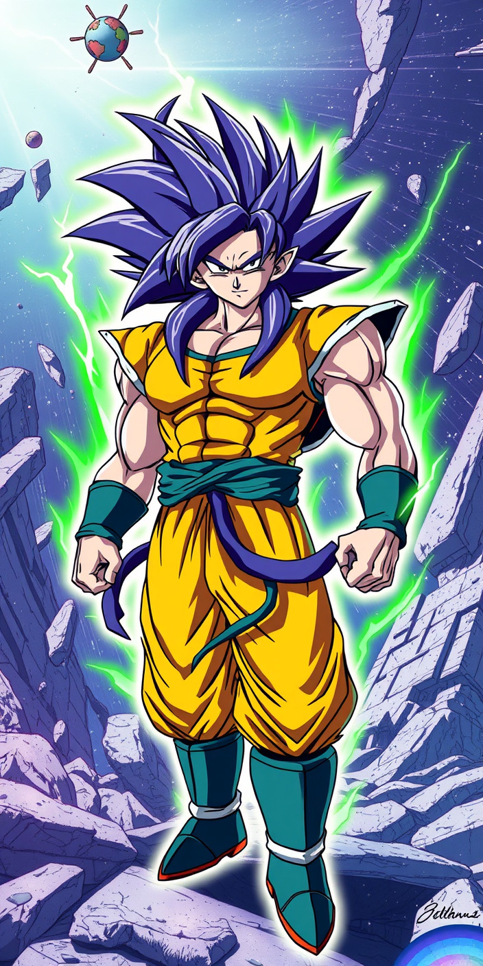 Broly  4k 14 Phone Wallpaper