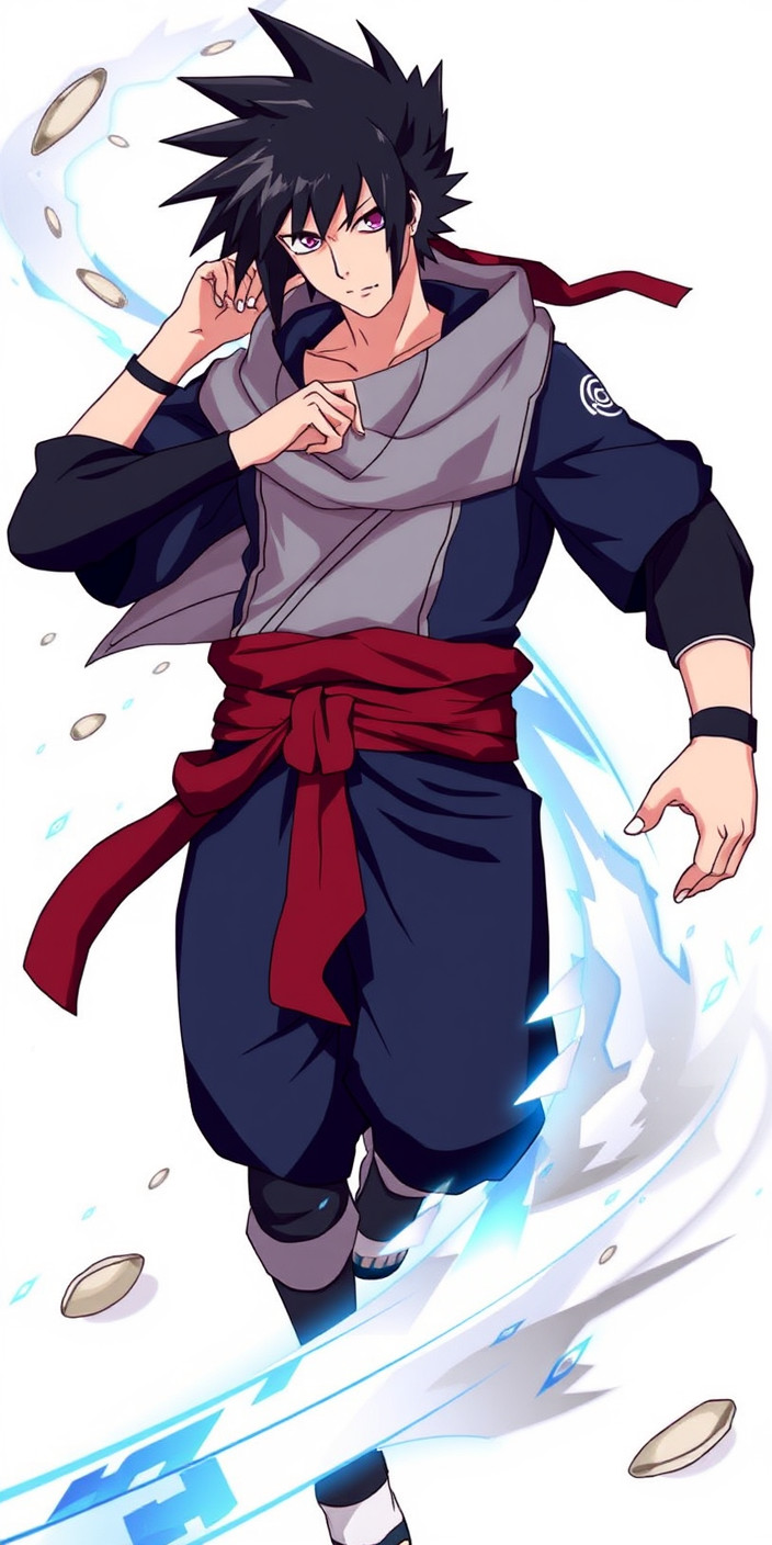 Sasuke 7 Phone Wallpaper
