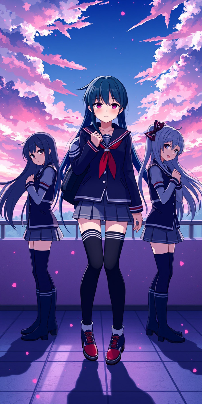 Yandere simulator 1 Phone Wallpaper