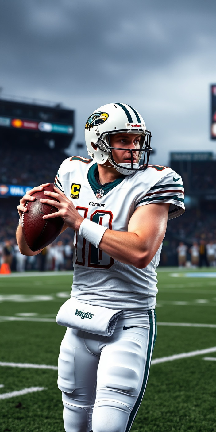 Carson wentz 10 Phone Wallpaper