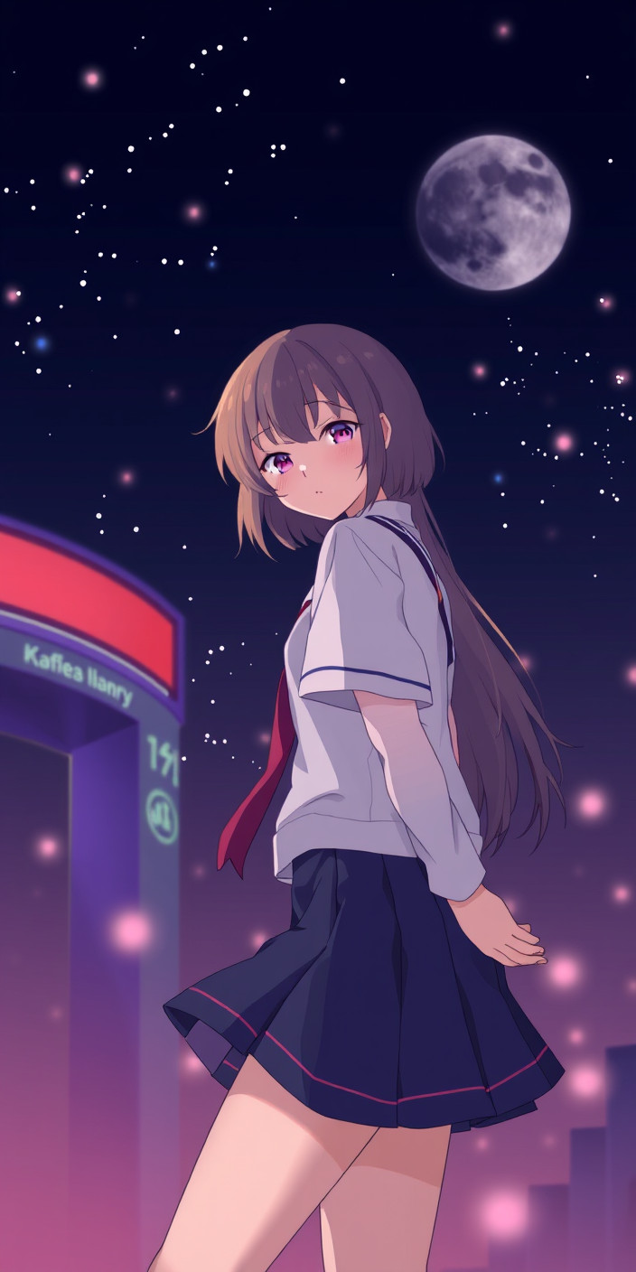 Lofi girl 2 Phone Wallpaper