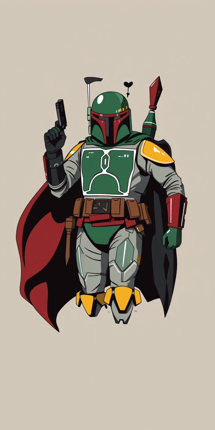 Boba fett 11 Phone Wallpaper