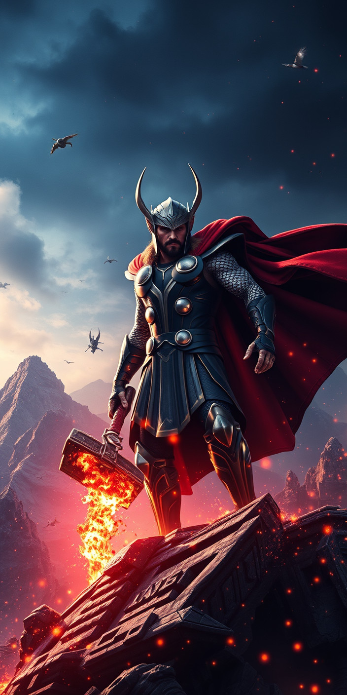 Thor ragnarok 12 Phone Wallpaper