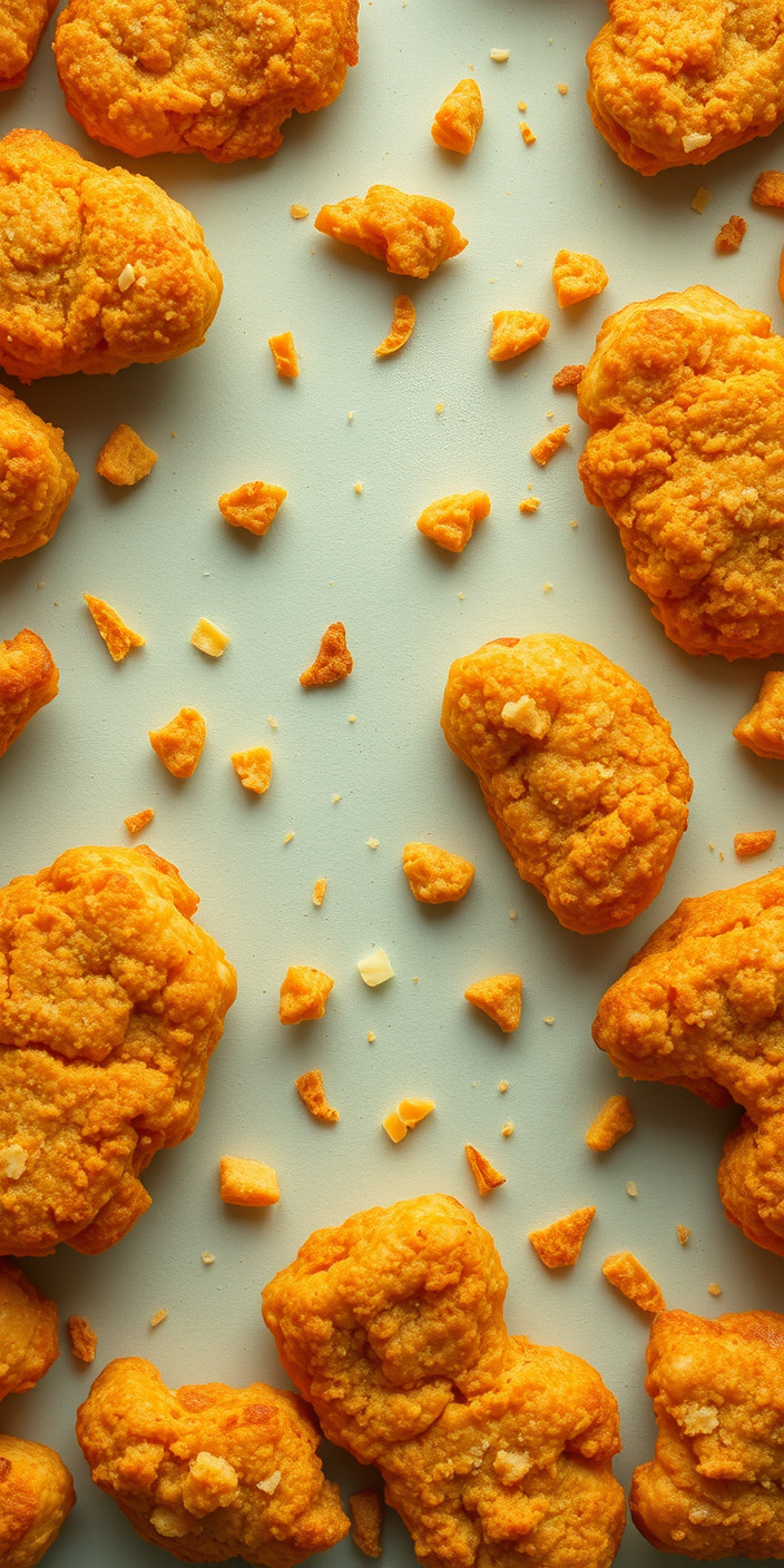 Chicken nugget 10 Phone Wallpaper