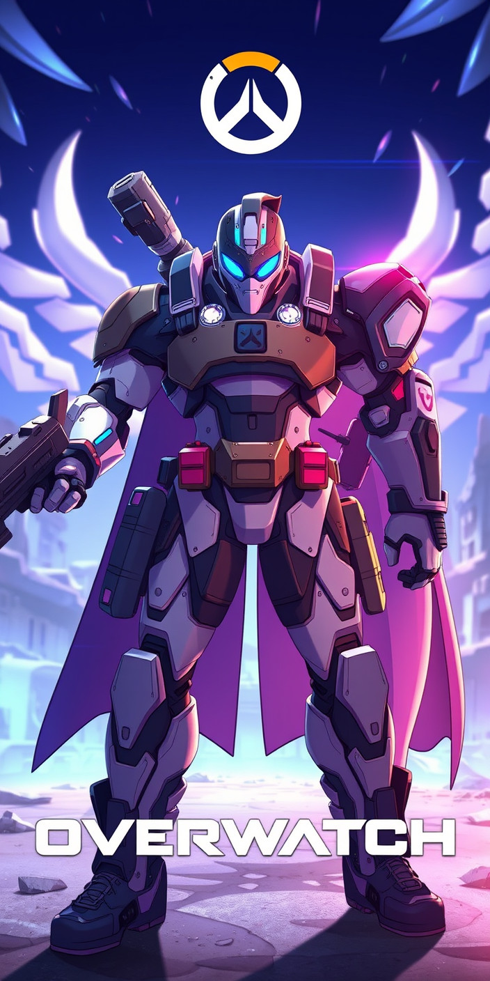 Overwatch anime 3 Phone Wallpaper